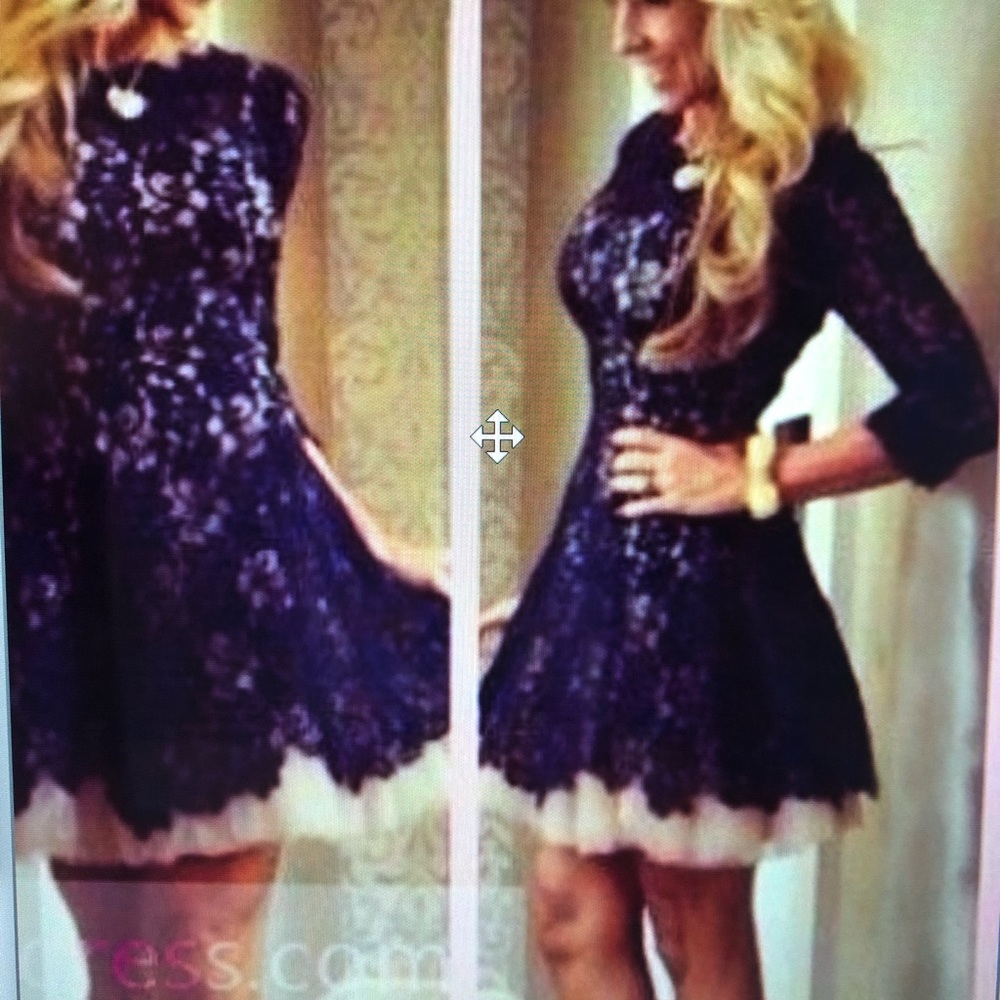 Fun, flirty cocktail dress.